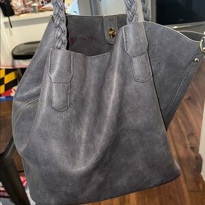 Gray Women's Tote Bag